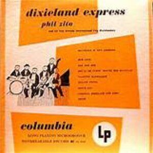 10" LP "DIXIELAND EXPRESS" - PHIL ZITO - 1950